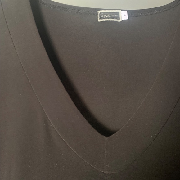 Sympli, top, Size 10, Black - Picture 3 of 4